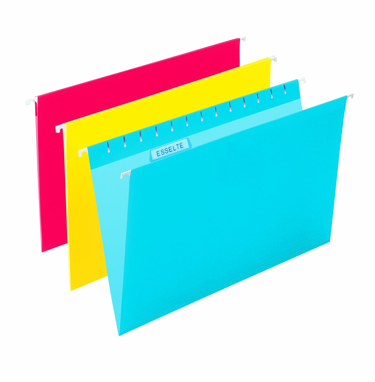 Pendaflex Hanging File Folders, Recycled Paper, Legal Size, Assorted Colours, Coated Rods, 11-Point Stock, Kraft Interior, 25-Pack for Eco-Friendly Office Filing