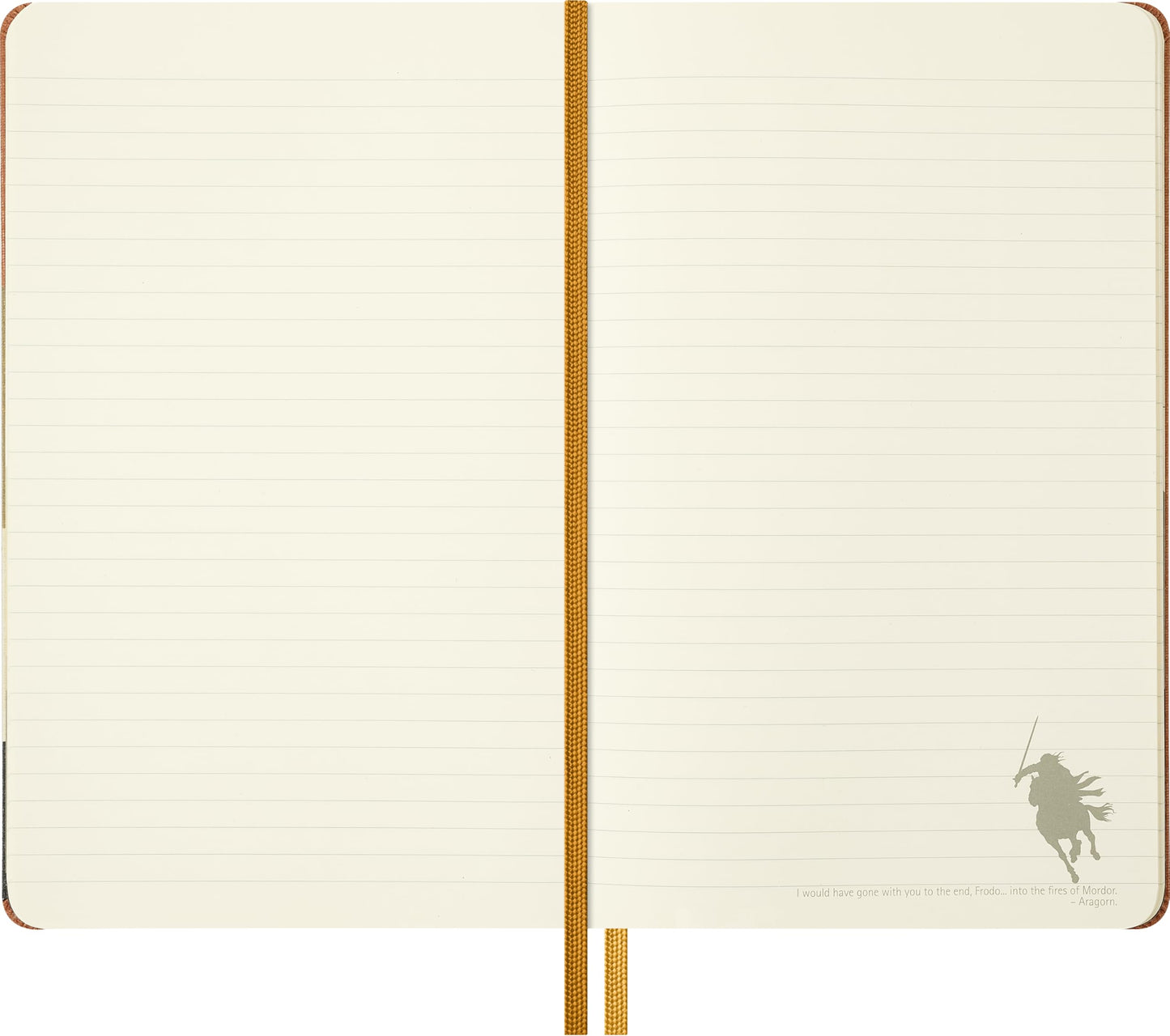 Moleskine Limited Edition The Lord of the Rings Notebook, Hard Cover, Large (5" x 8.25"), Ruled/Lined, Frodo & Sam Journey Graphic, 176 Pages