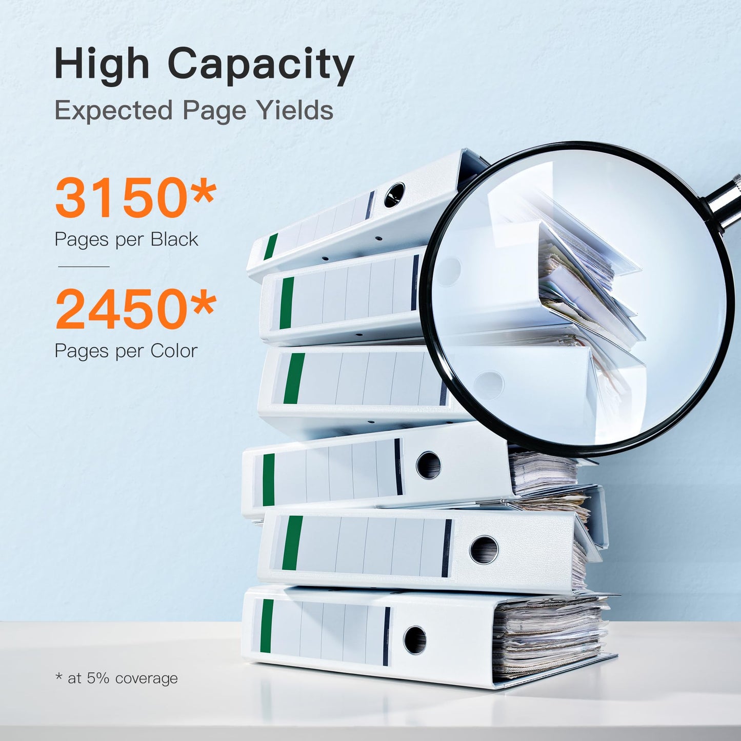 (Newest Chip) 206X Toner Cartridges (W2110X) 4 Pack Compatible Replacement for HP 206A 206X W2110X for HP Color Pro MFP-M283fdw M283cdw Pro M255dw M283 M255 Printer High Capacity (BK/C/M/Y)