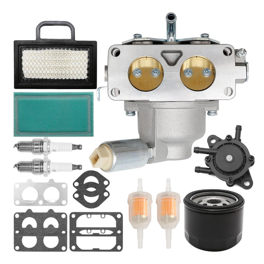 791230 Carburetor Belt Kit Replaces 799230 699709 499804 405777 406777 407777 MIA10632 LA150 LA130 L120 Compatible with B S 20-25 HP 4-Cycle V-Twin Engines Compatible with John Deere