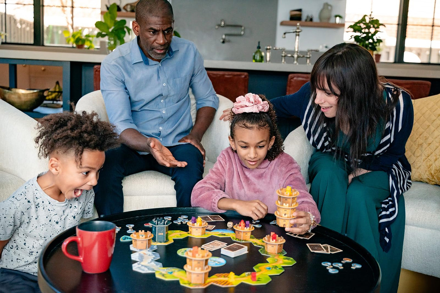 Capstone Games Wandering Towers - Capstone Games, A Game About Trapping Wizards, Movement & Magic, Ages 10+, 1-6 Players, 30 Mins