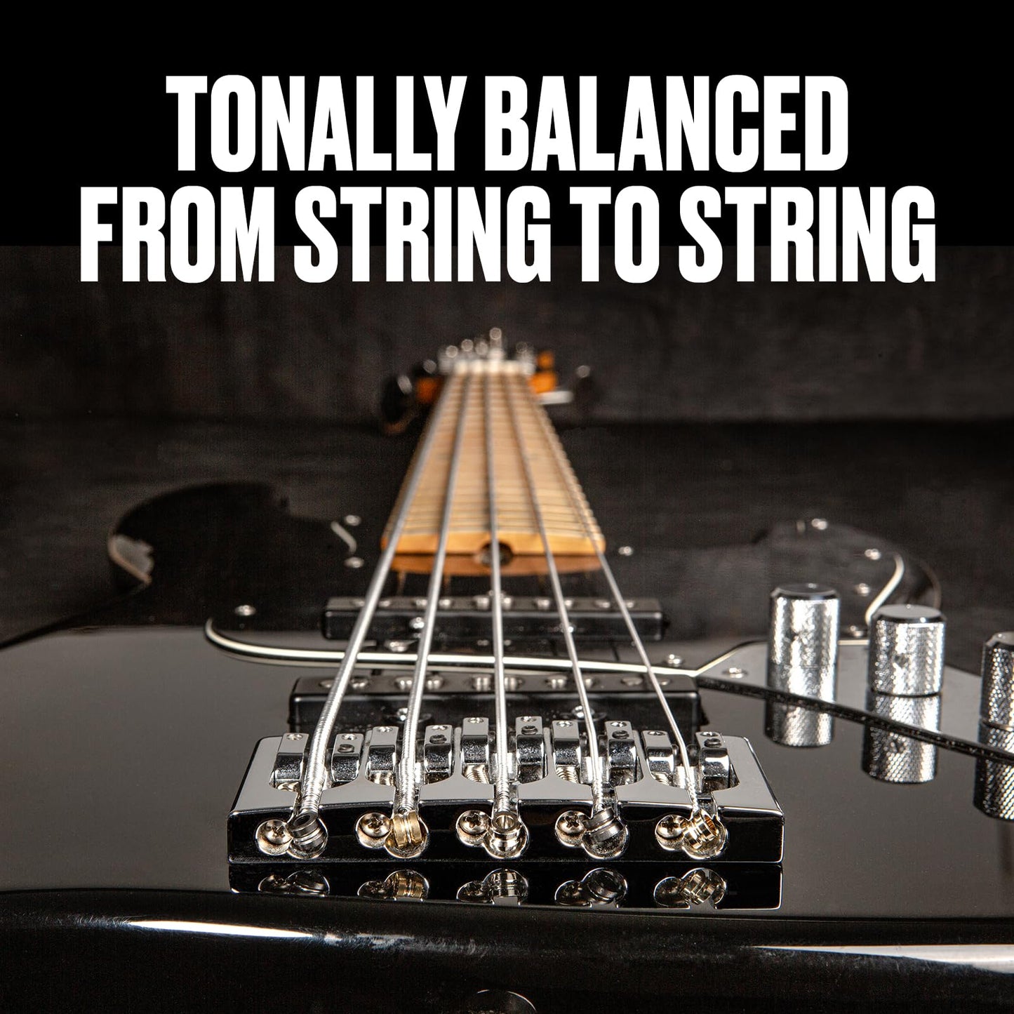 Dunlop DBSBS45125 Super Bright Stainless Steel Bass 5-String Set, .45-.125 Gauge, Light