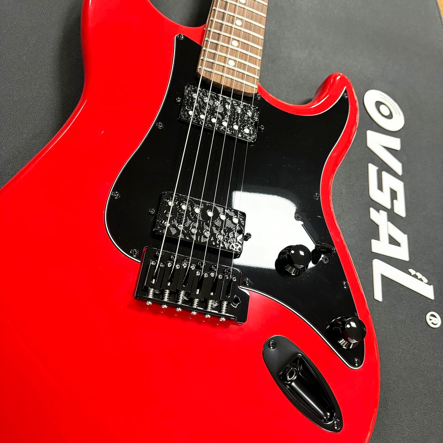 OVSAL 10.5mm Electric Guitar Bridge Black 6 Point tremolo bridge Zinc Alloy Block Saddles Stainless Steel Plate Electric Guitar Bridge 6 String Start
