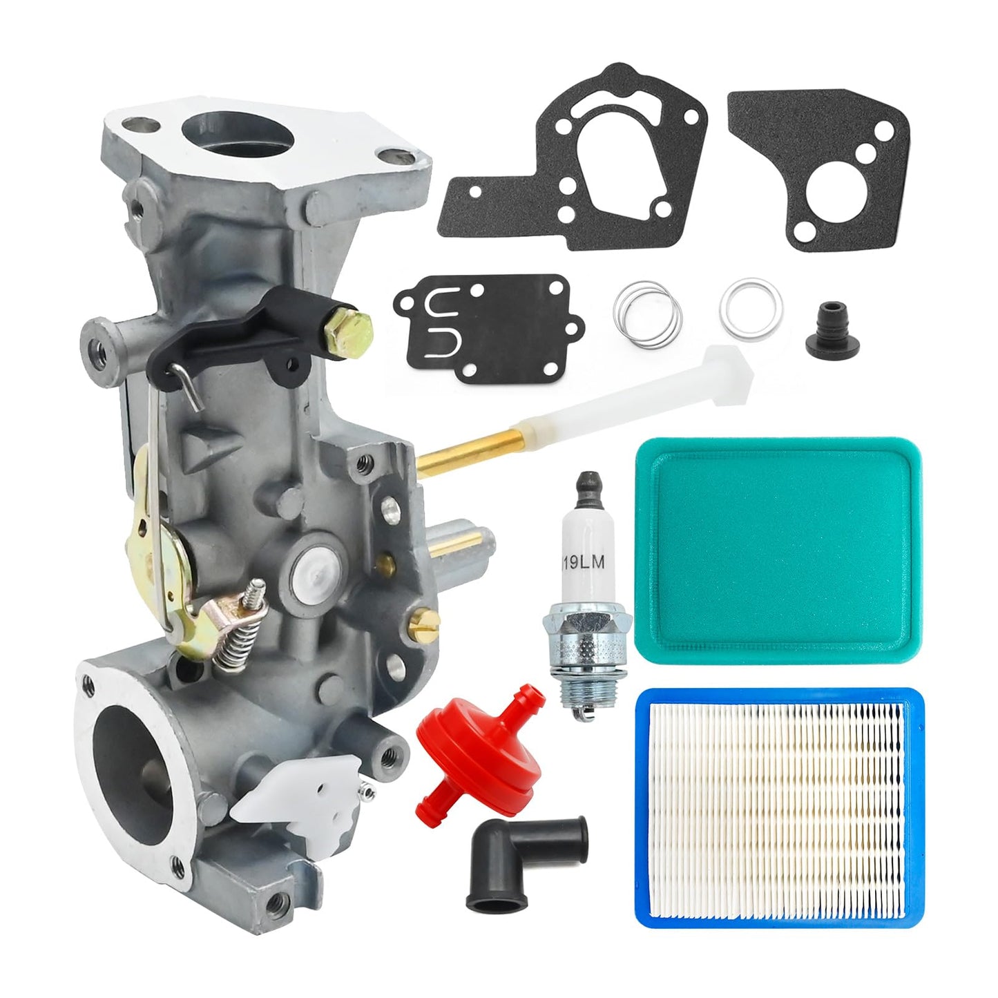 SYOWADA 498298 Carburetor Carb Kit Replacement for BS 5HP 5.5HP Engine 135202 130202 692784 495951 492611 490533 495426 91202