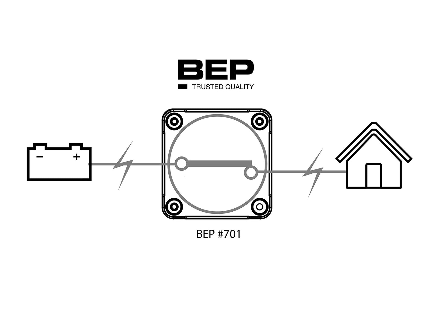 BEP 701 Battery Disconnect Switch