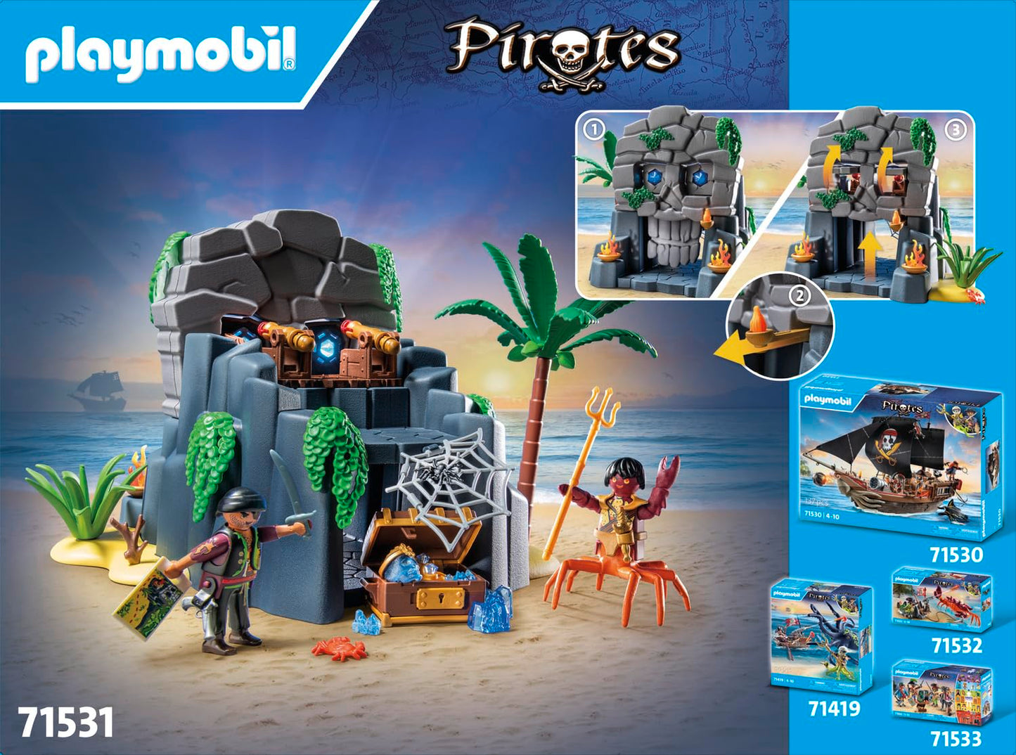 PLAYMOBIL Pirates: Skull Island