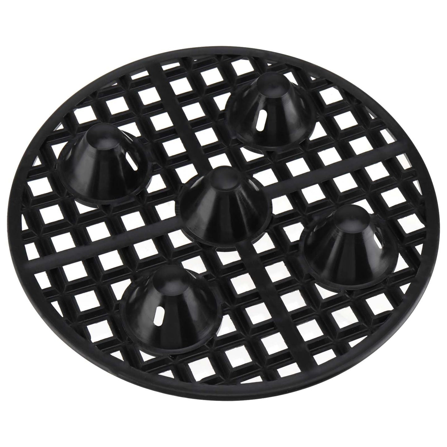 TAICHEUT 30 PCS 8 Inch Plant Level Pot Elevator, Heavy Duty Round Plastic Saucer Riser Run off Tray Big Potted Stand for Indoor, Deck Floor Protector for Garden Flowers Plants