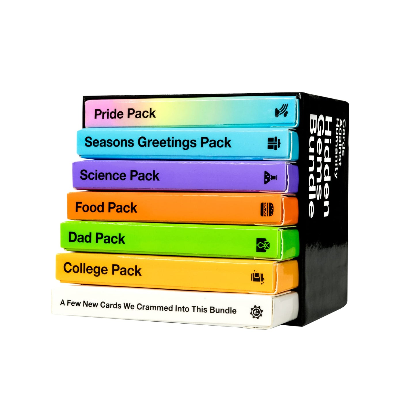 Cards Against Humanity: Hidden Gems Bundle • 6 Cool Themed Packs + 10 All-New Cards