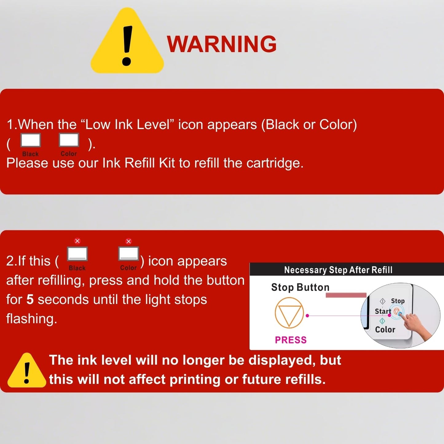 275XL 276XL Ink Refill Kit for Canon 276XL 275XL Ink Cartridges for Canon PIXMA TS3720 Ink TR4720 TR4725 TS3722 TR4700 TS3522 TS3500 TS3520 TS3700, 9 Pack (3BK/2C/2M/2Y)