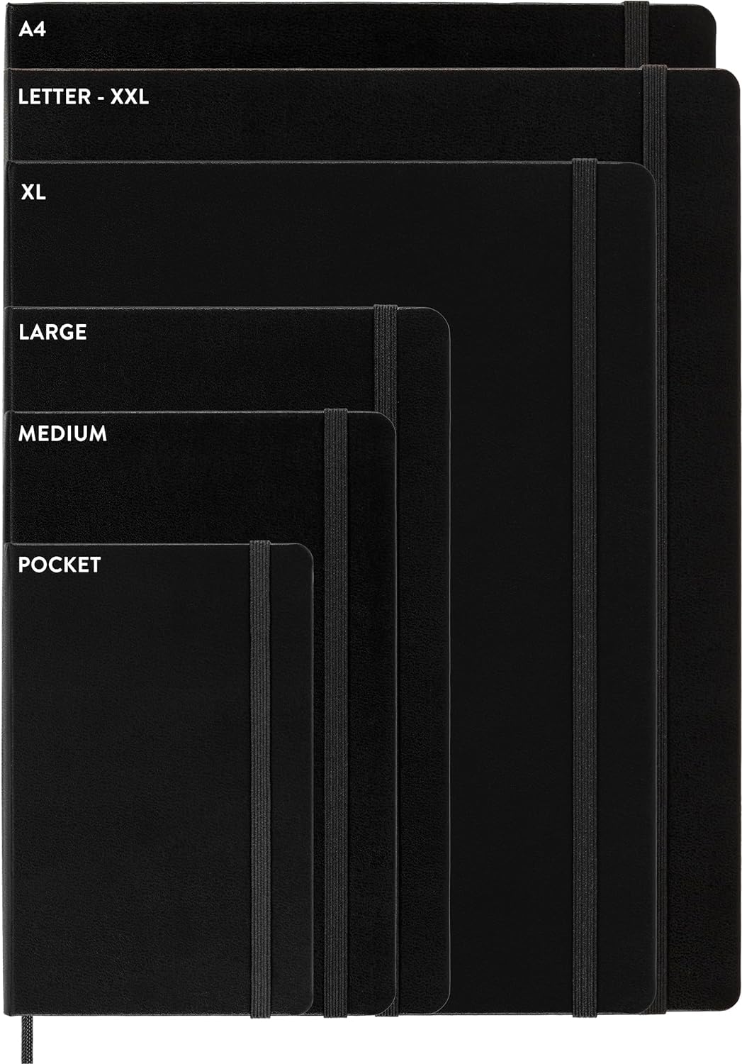 Moleskine Classic 18 Month 2025-2026 Daily Planner, Soft Cover, Large (5" x 8.25"), Black, 608 pages