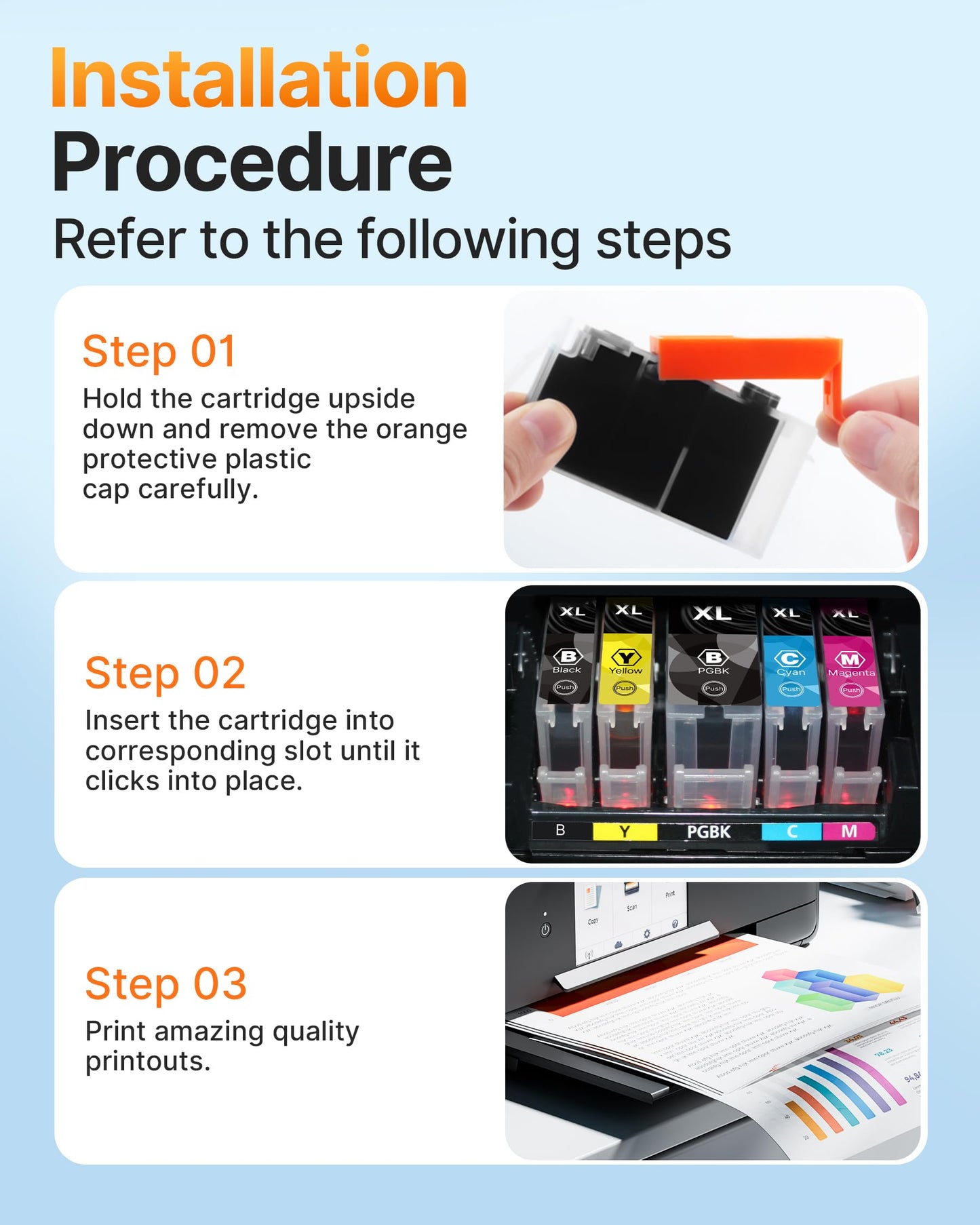 E-Z Ink Compatible Ink Cartridge Replacement for Canon CLI-251XL CLI 251 to use with PIXMA MX922 MX920 IP8720 IX6820 IP7220 MG5520 MG5420 MG7520 MG6320 Printer (4 Cyan, 4 Magenta, 4 Yellow, 12 Pack)
