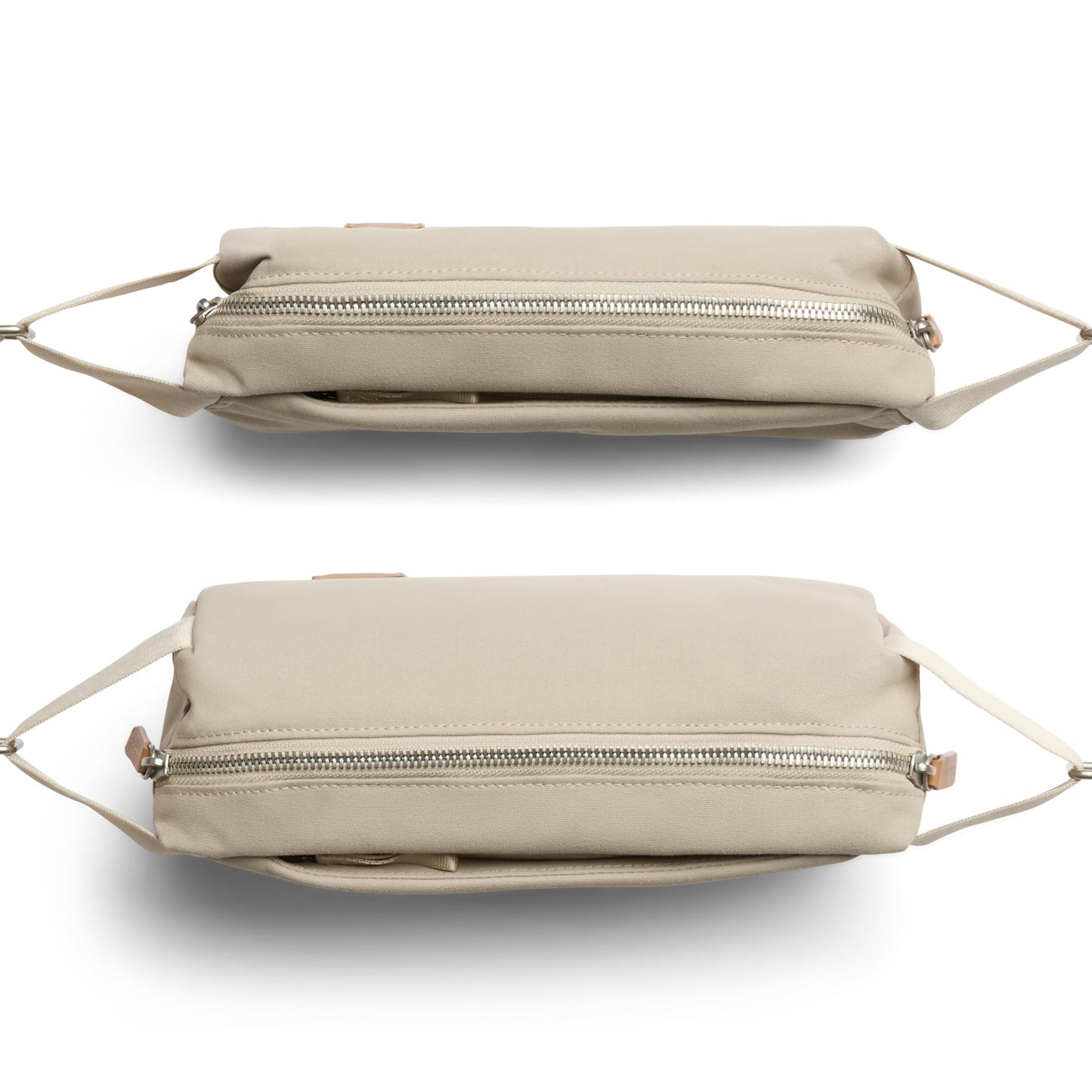 Bellroy Classic Sling (everyday 3 liter minimalist crossbody bag with internal organization, adjustable crossbody strap, and auto-compression system) - Tahini