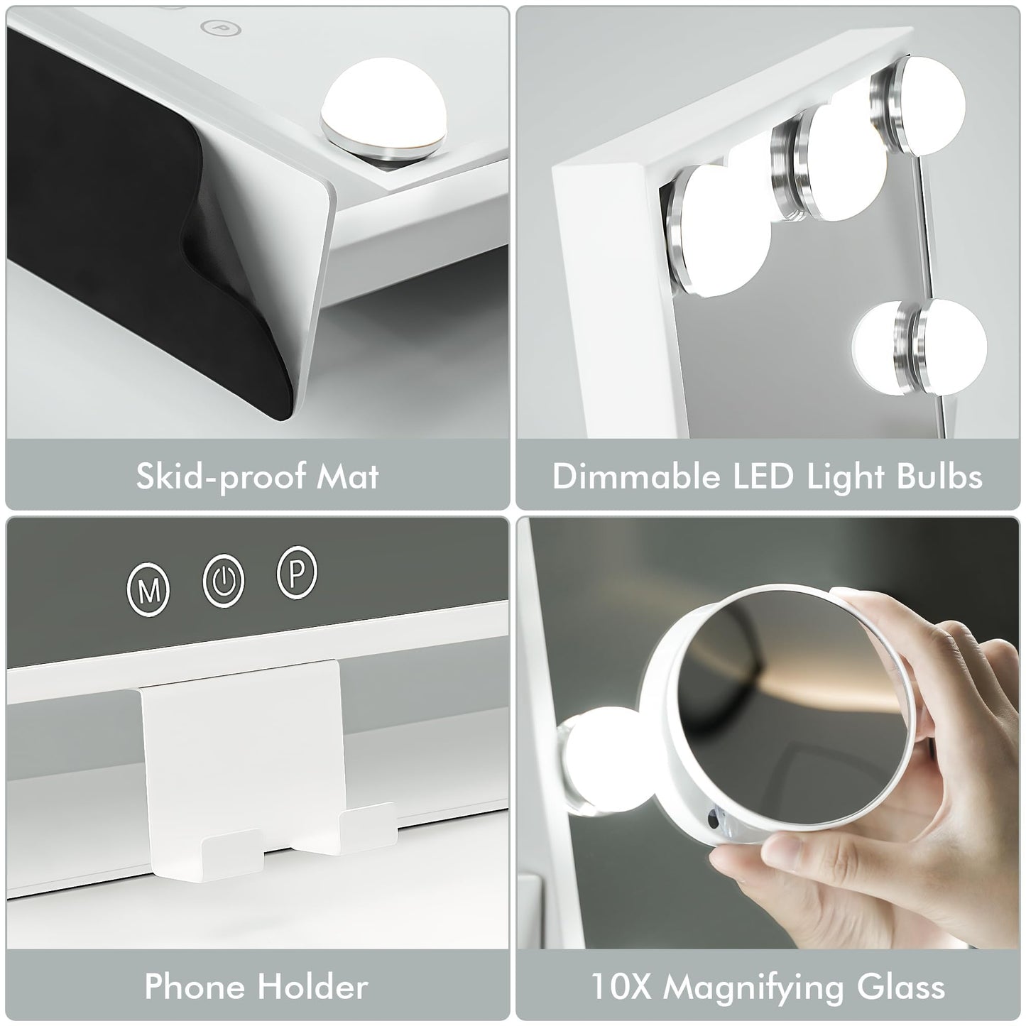 KOTTOVA Makeup Mirror - Modern Vanity Mirror