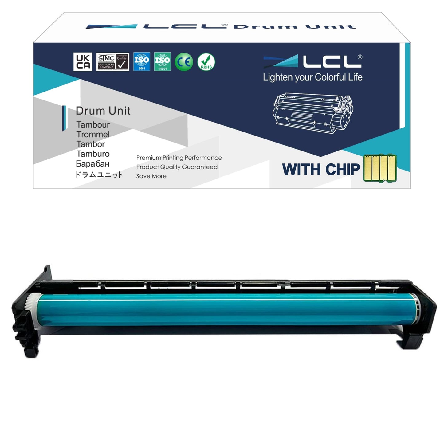 LCL Comaptible Drum Unit for Canon 051DR 051(1-Pack, Black) for Canon ImageCLASS MF263dn MF264dw MF266dn MF267dw MF269dw LBP161dn LBP162dw LBP1692dwkg