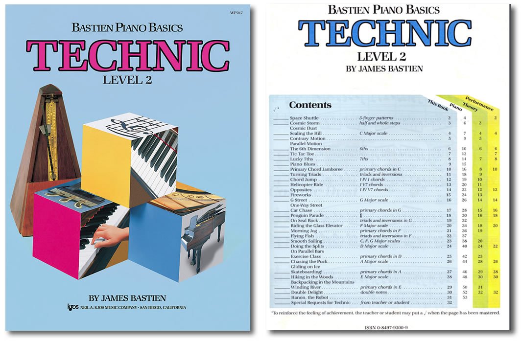 Bastien Piano Basics Level 2 Learning Set By Bastien - Lesson, Theory, Performance, Technique & Artistry Books & Juliet Music Piano Keys 88/61/54/49 Full Set Removable Sticker…