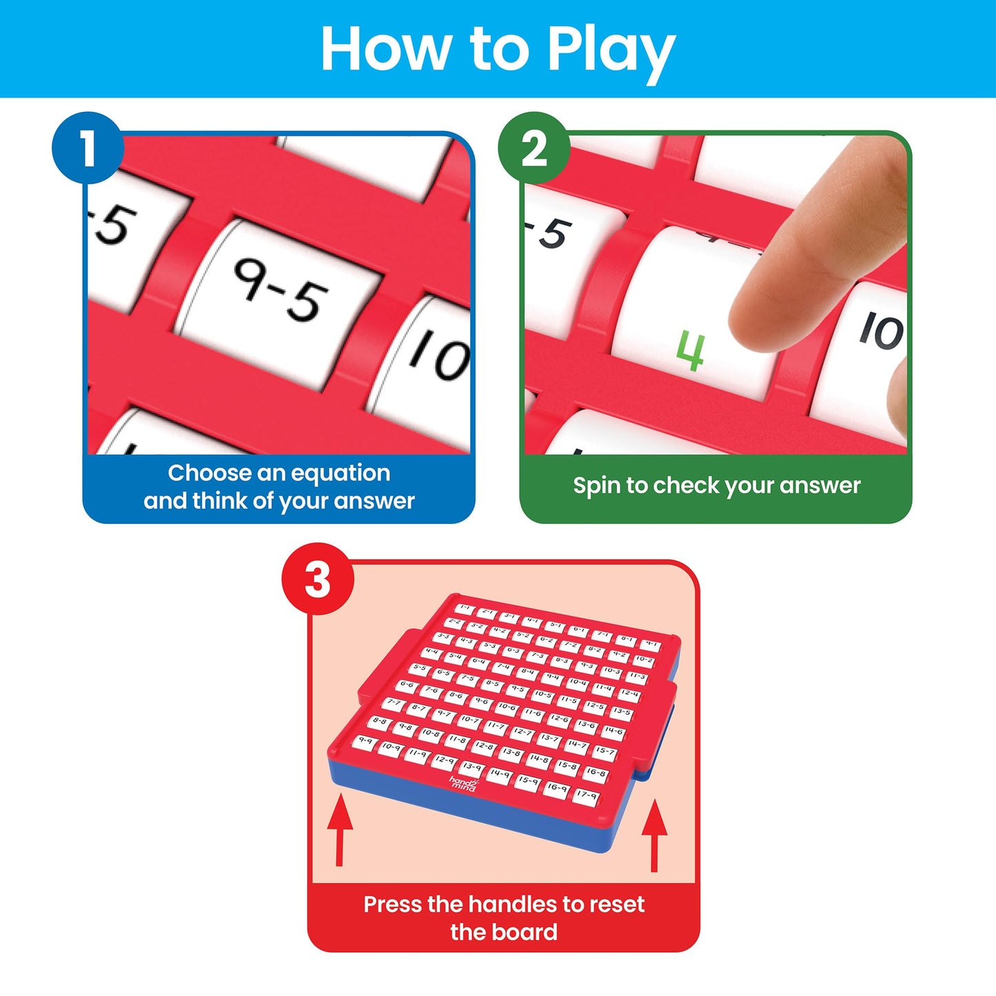 hand2mind Subtraction Practice Board