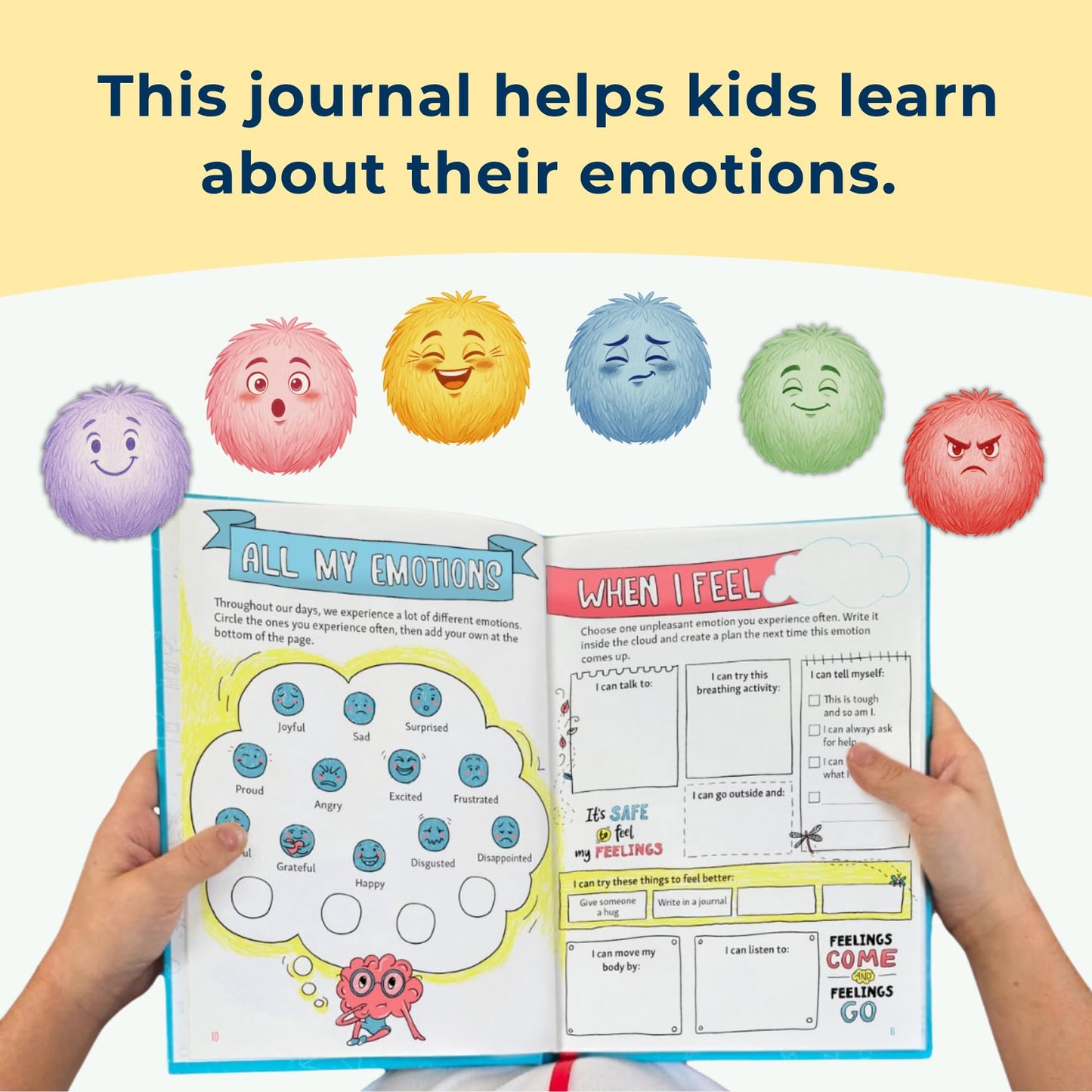 Big Life Journal - Daily Journal for Kids - A Growth Mindset Workbook for Children – Interactive Journal and Goal Planner for Kids – Daily Guided Journal for Children… (Green)