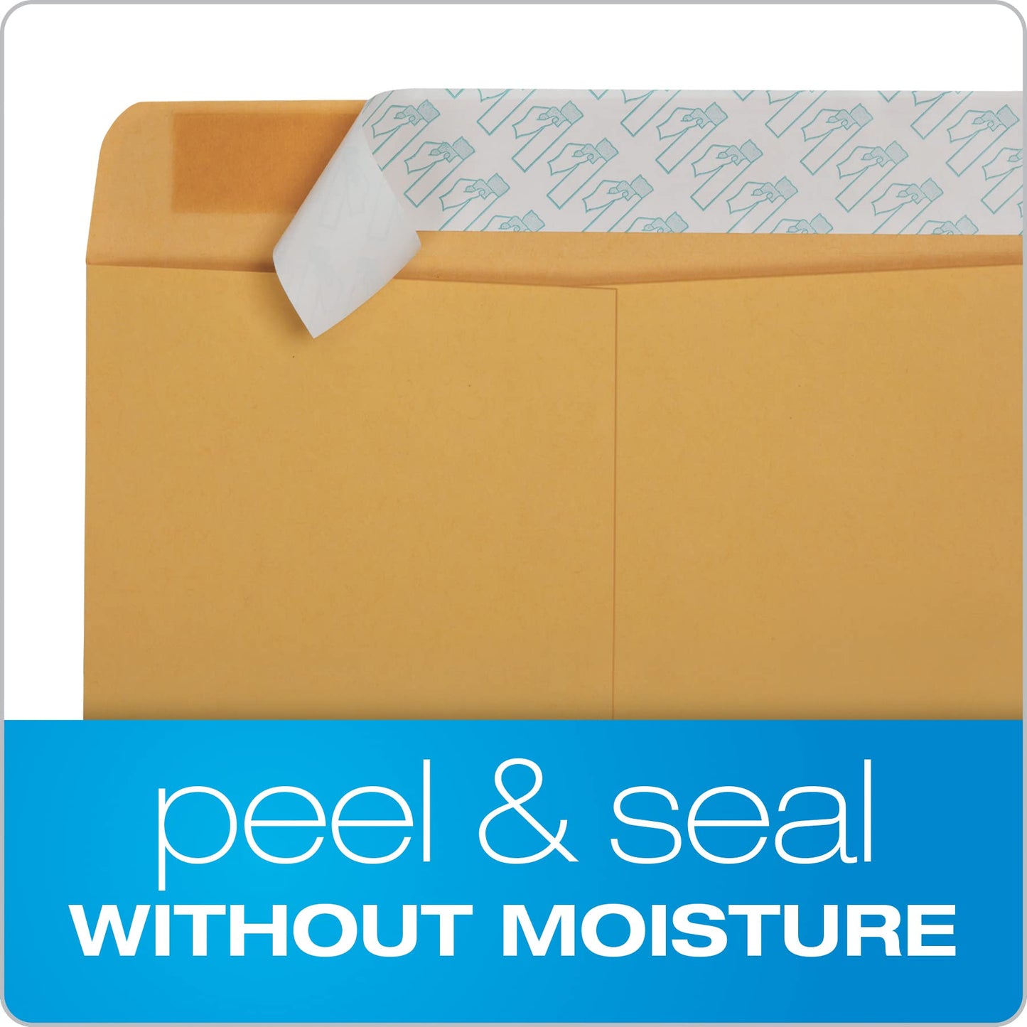 Quality Park Envelopes, Redi-Seal Catalog Envelopes, 9 x 12 Inches, 28 lb Light Brown Kraft, Self-Sealing, 100 Count - Ideal for Mailing, Storage, and Organizing