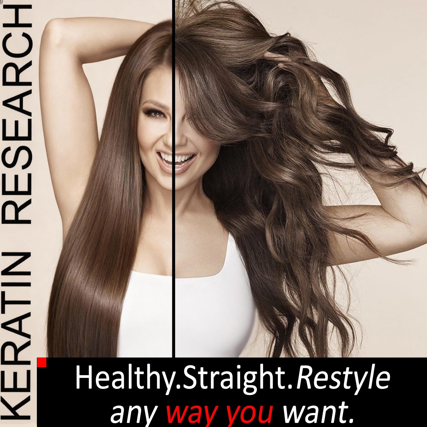 Keratin Research Brazilian Keratin Hair Treatment Straightening Long Lasting Organic Natural Results Complex Blowout containing Argan Oil Collagen Filler Proteins Keratina Brasilera (120ml x2 set)