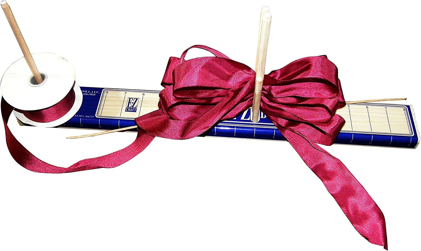Deluxe EZ BowMaker - Bow Making Tool - Crafting Bowmaker - Professional Designer Bow Maker - DIY Wreath Bows, Hair Bows, And More