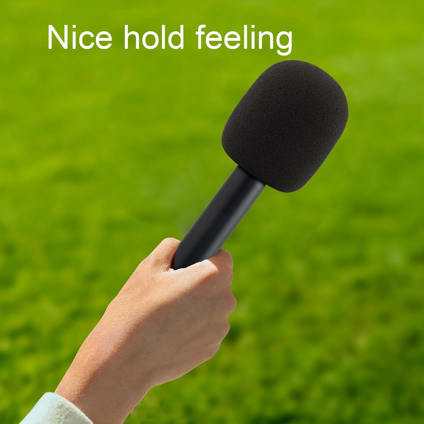 JCMOYUTY Stand for Magnet Handheld Mic Mount Neewer CM28, PQRQP 3 in 1 Microphone, GODOX Magic XT1, RIBIU LIBERVOX WM01, Gamiity M9 Wireless Lavalier Mic Interview Handle Adapter