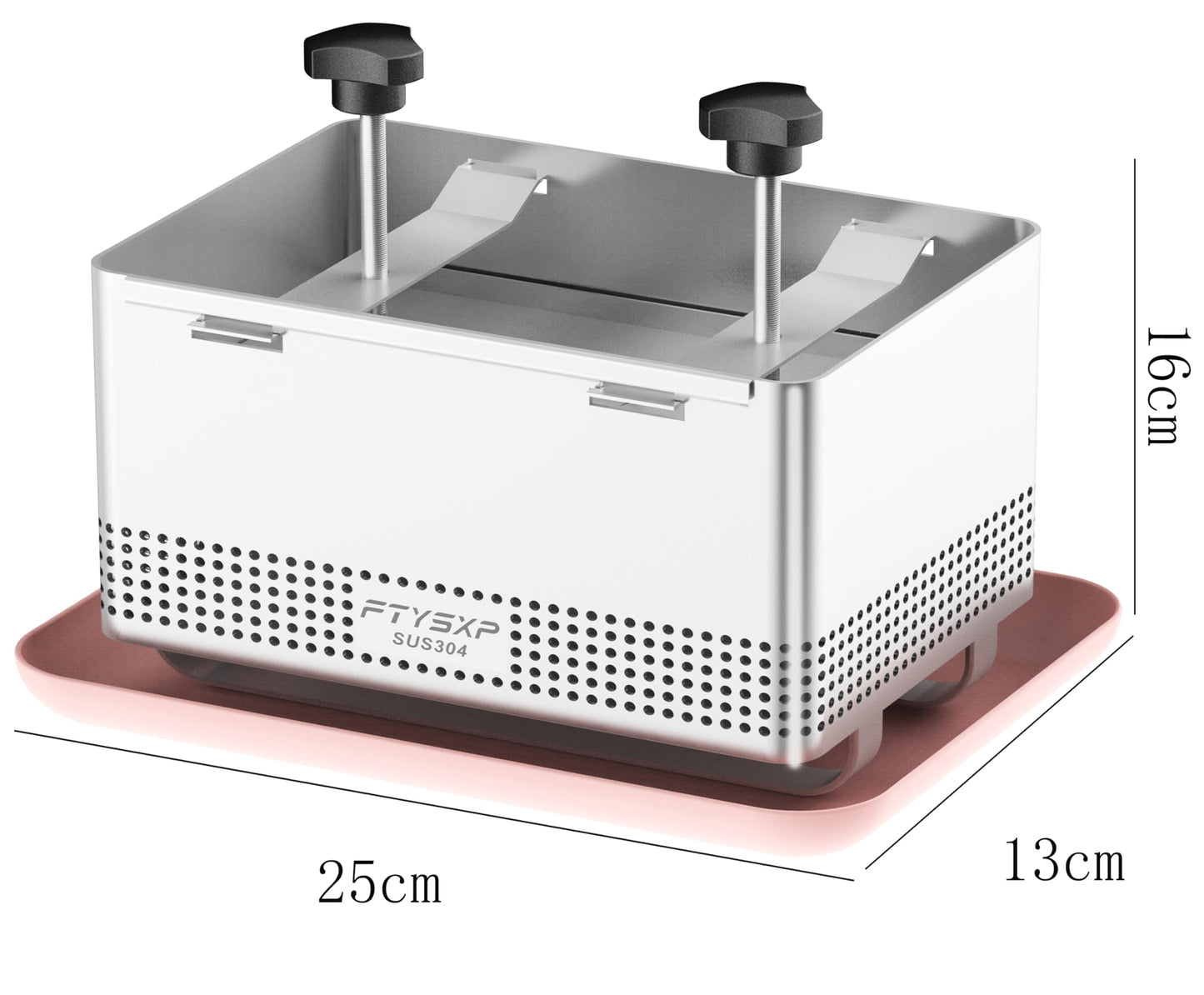 Tofu Press -304 Stainless Steel Cheese Press, Paneer Make and Vegetarian Tofu Press, Heavy Pressure Adjustable,BPA Free, Dishwasher Safe for tofu Maker and ham Press,Meat Pressing (XL)