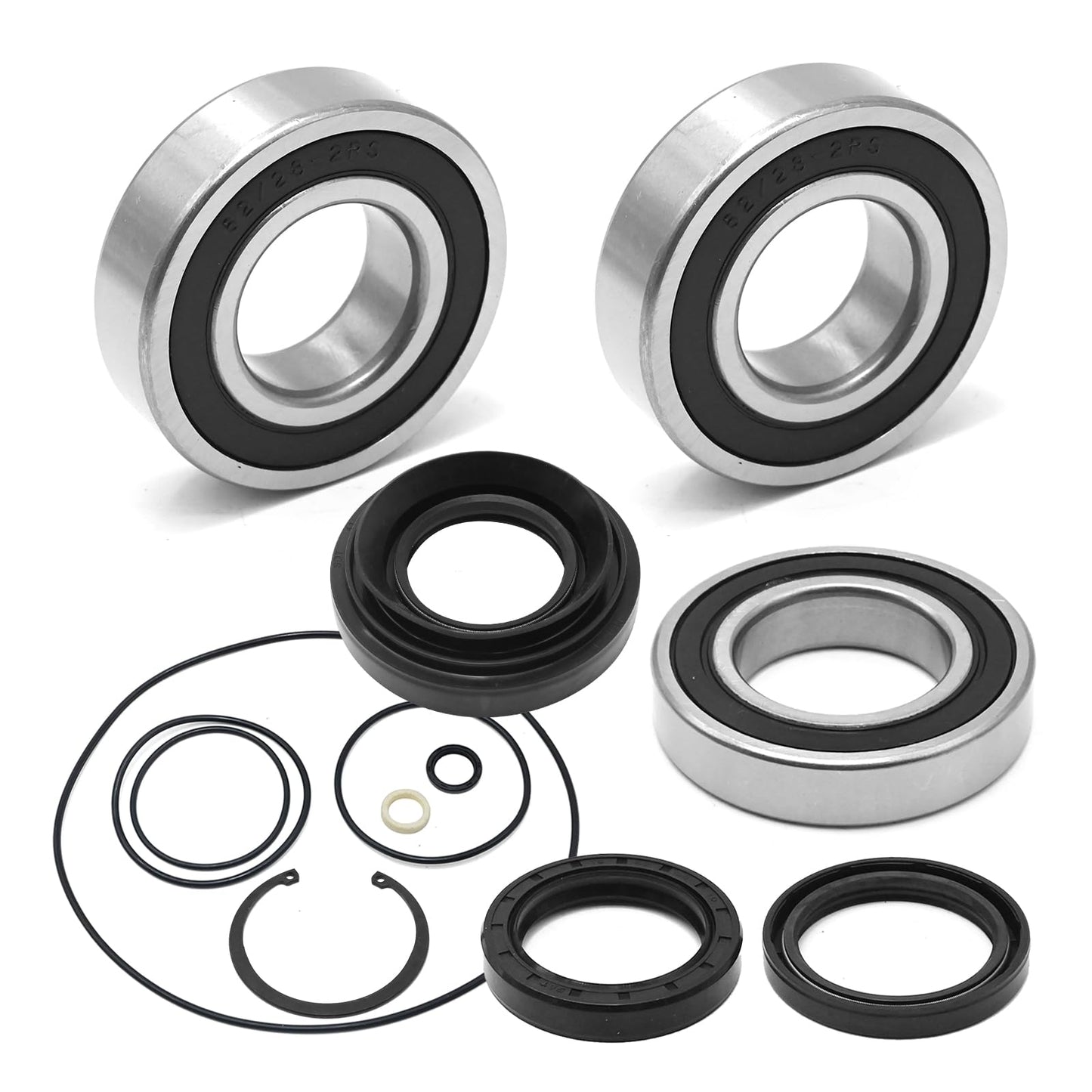 MDEOOSKY Rear Axle Brake Drum Wheel Seal Bearing O-Ring Kit Replacement for Honda Foreman 400 450 500 Rancher 350 TRX350 400 1997-2013, 91355-HN2-003
