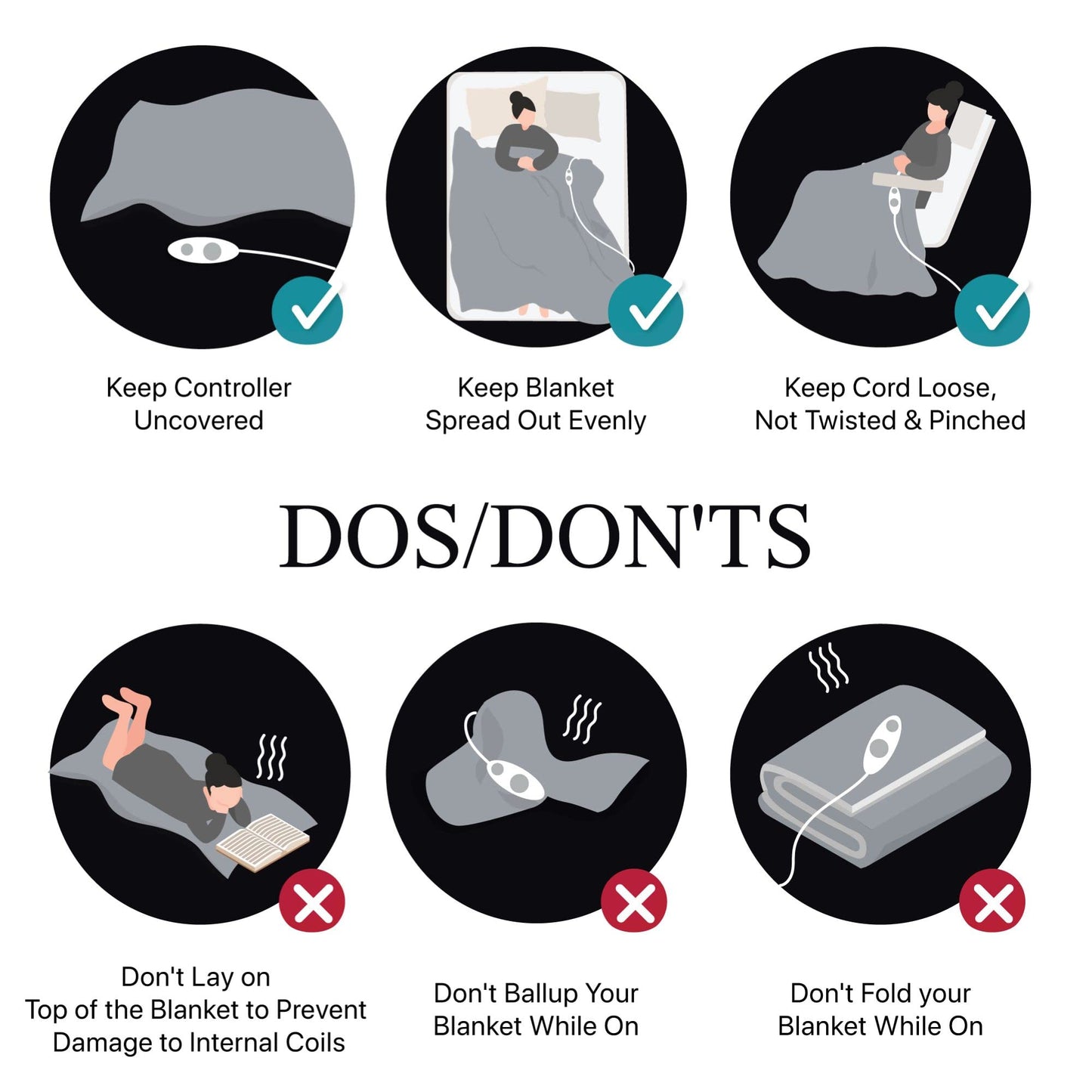 Beautyrest Heated Electric Blanket for Cold Weather, Fast Heating Heated Blanket, Auto Shut Off, Virtually Zero EMF, Multi Heat Setting, UL Certified, Mink Queen (90 inx84 in)