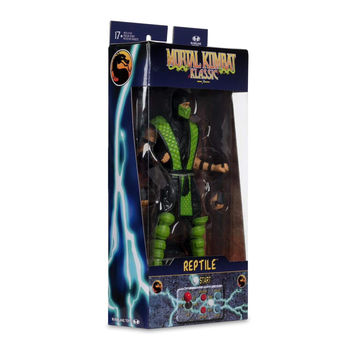 Mortal Kombat - 7in Reptile Action Figure Klassic - McFarlane Toys