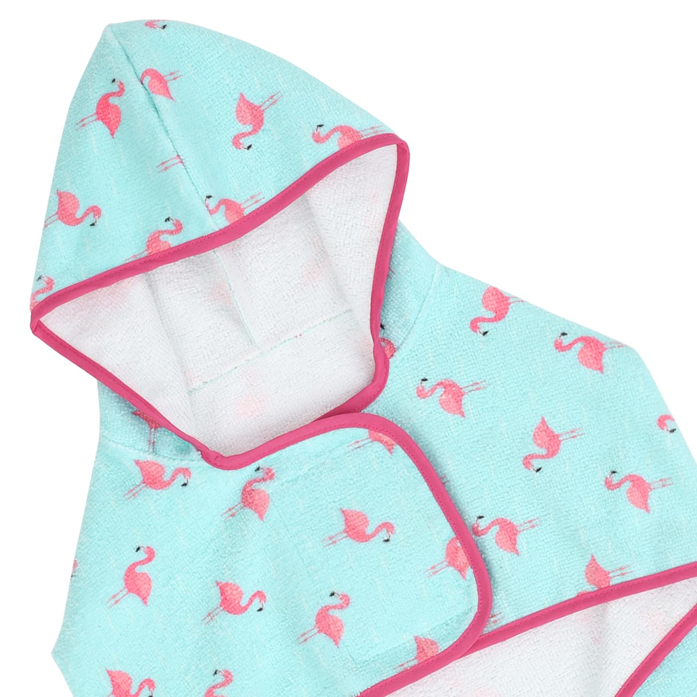 HDE Dog Bathrobe Super Absorbent Quick Drying Towel Wrap Adjustable Bath Robes with Hood for Dog Sizes S-XXL