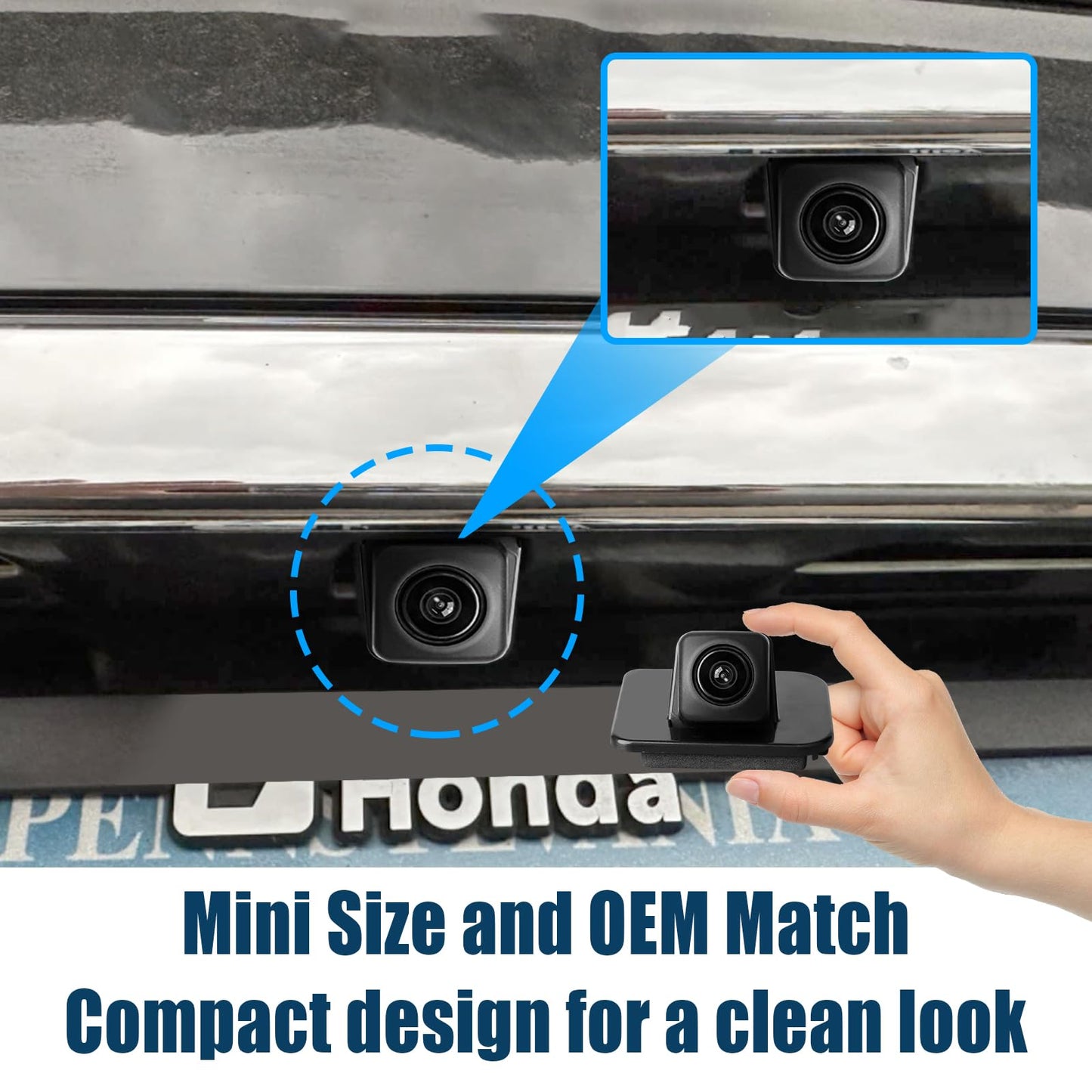 B.ZSSY Back Up Rear View Camera Compatible with 2014-2017 Honda Accord Sedan EX-L Parking Assist Rear Camera Replace for 39530T2AA21,39530T2AA31,39530-T2A-A21