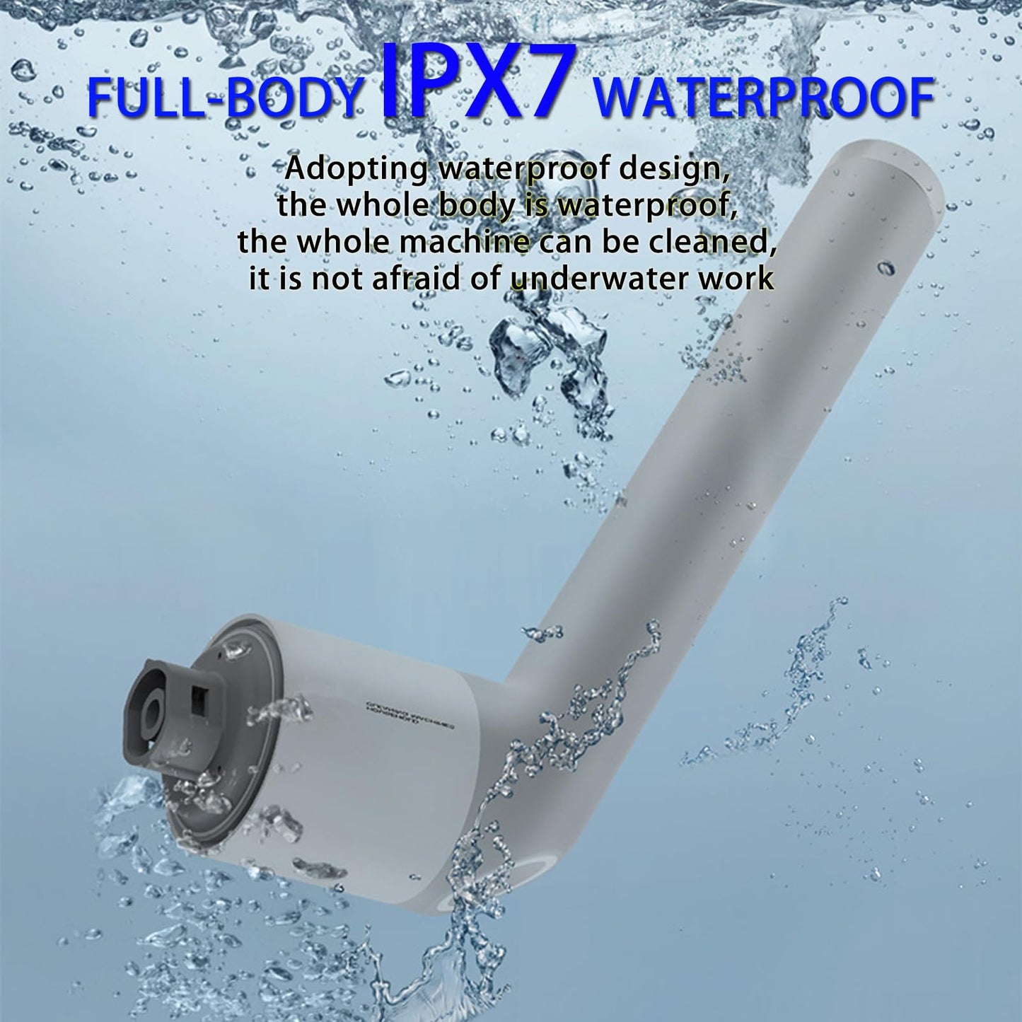 Electric Spin Scrubber,Bathroom Cleaner Brush with Full-Body IPX7 Waterproof,Shower Scrubber with Long Handle,Power Cleaning Brush with 9 Brush Heads,Cordless Scrubber for Kitchen,Tub,Tile,Galss,Floor