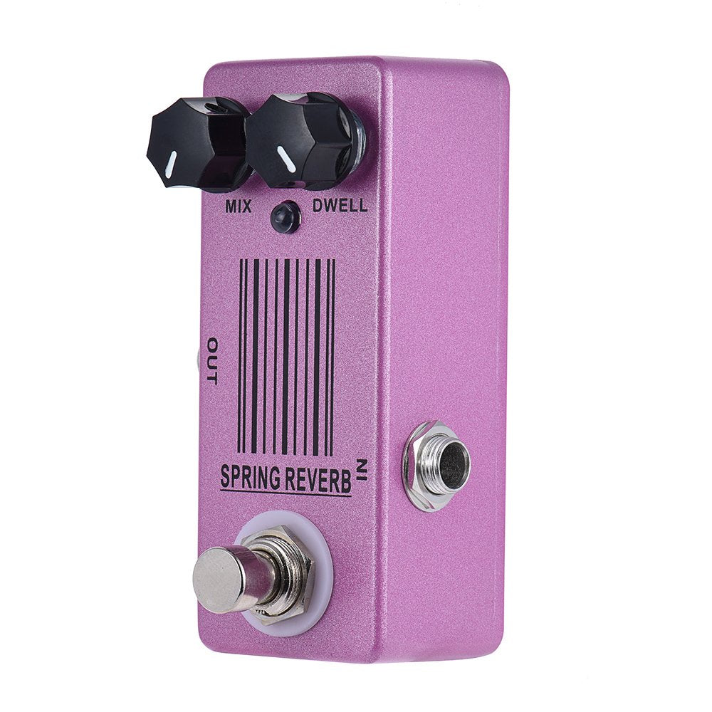 Spring Reverb Mini Guitar Effect Pedal True Bypass