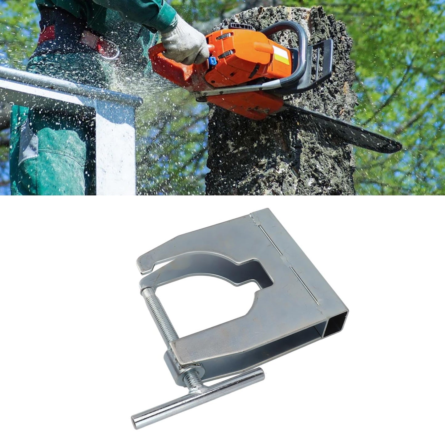 Universal Metal Crankcase Splitter Tool, Easy to Use for Chainsaw Maintenance, Chainsaw Crankcase Splitter Tool Crankshaft for Crankshaft Separation and Repair Replacement Parts