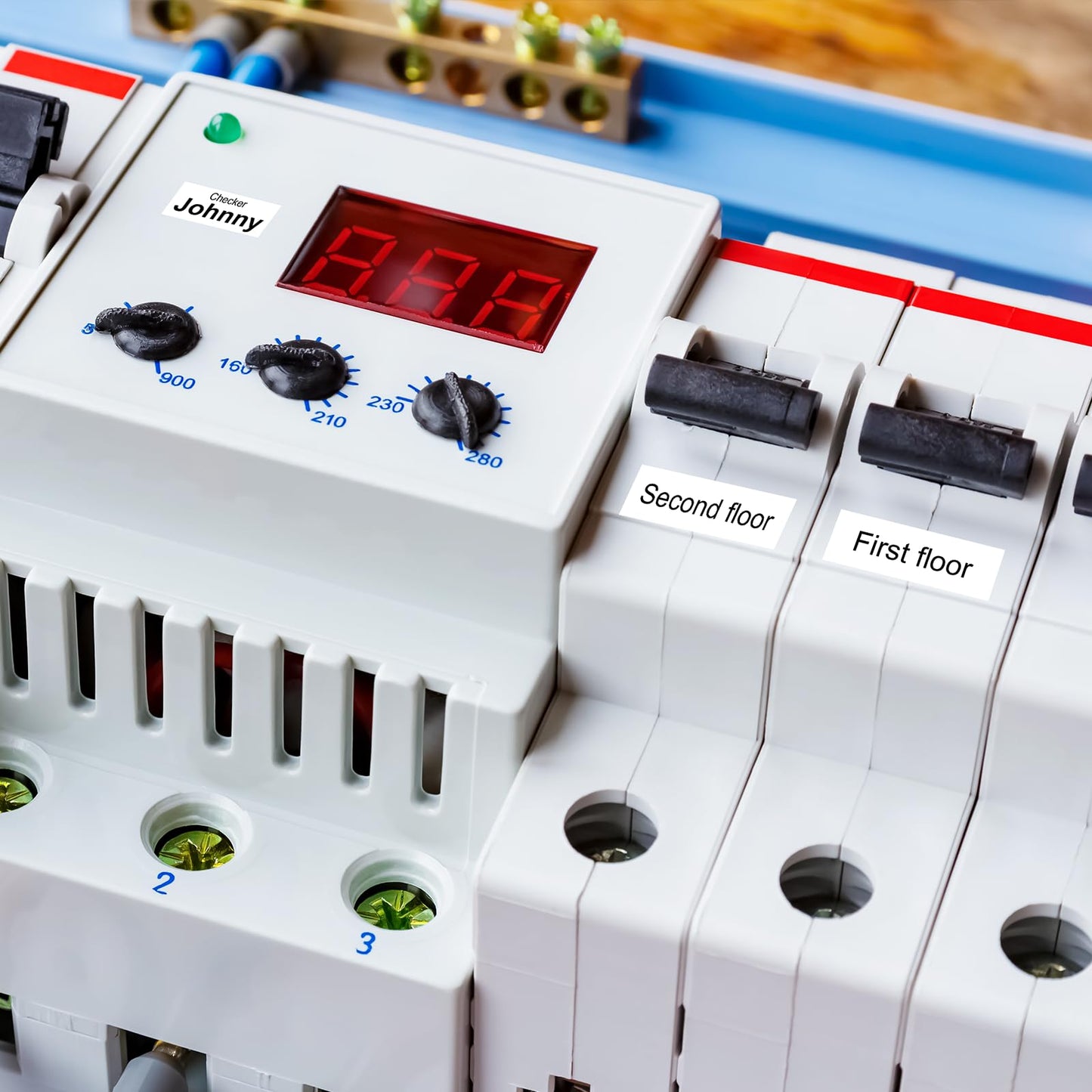 Compatible M21-750-499 Nylon Cloth 3/4 Inch Black on White Label Tape, for Wire and Cable, Used for M210, M211, BMP21 Plus, BMP21 LAB Printer, 0.75" x 16', 3-Pack