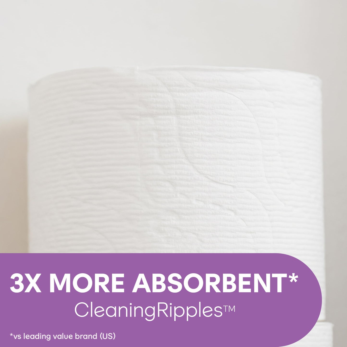 Cottonelle Ultra Comfort Toilet Paper with Cushiony CleaningRipples Texture, 12 Family Mega Rolls = 54 Regular Rolls