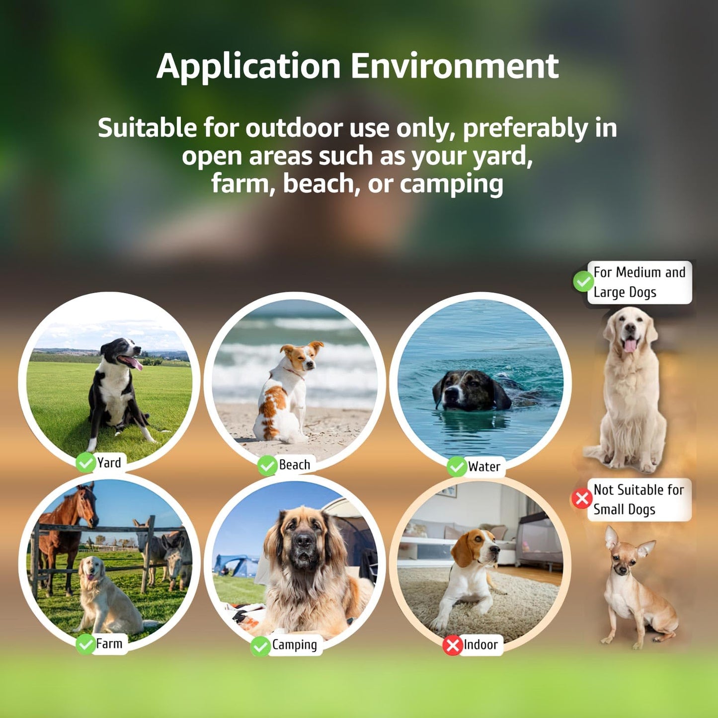 GPS Wireless Dog Fence Collar for Lagre Outdoor Use, Precise Pet Containment System with Smart GPS Signal Boost Tech for M/L Dogs, IPX6 Waterproof with 3 Warning Modes, Adjustale Radius 30-900 M