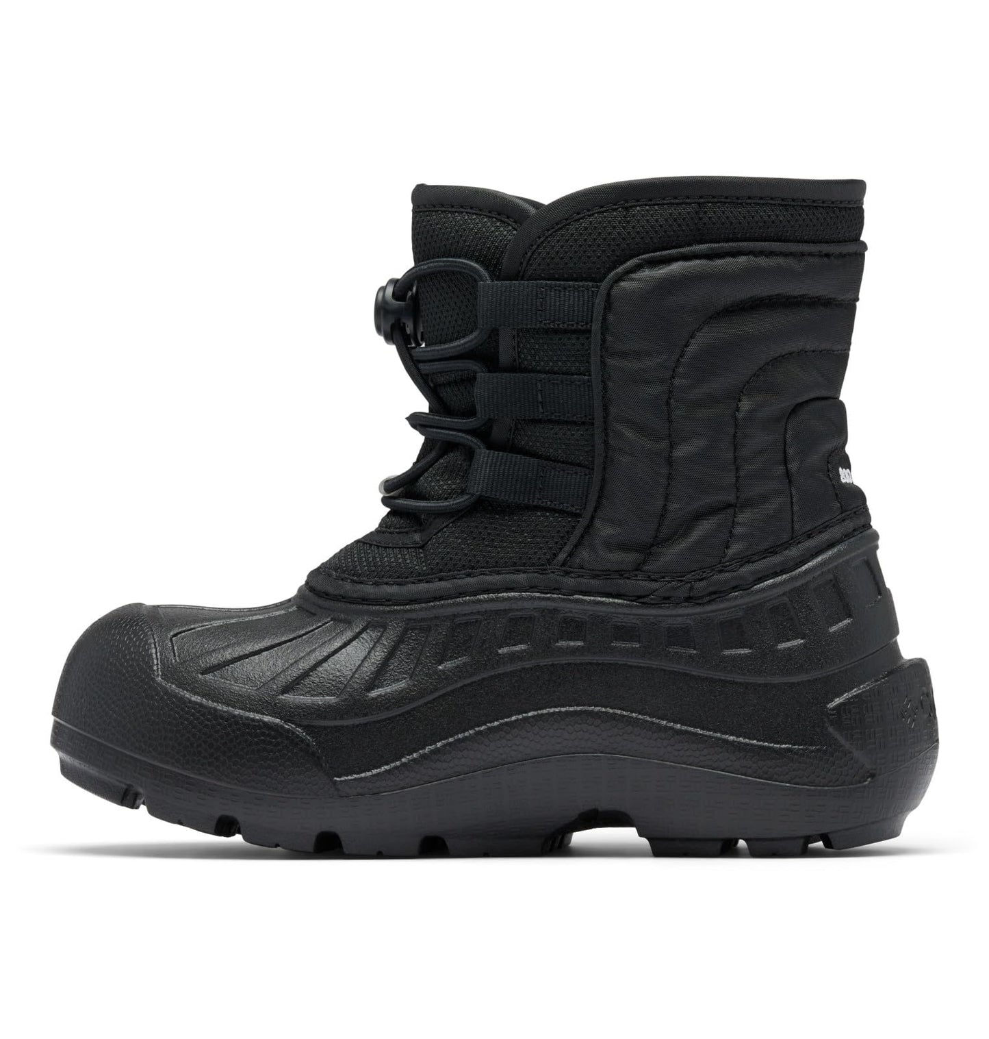 Columbia Youth Unisex Powderbug Snowlite Lace, Black/White, 8