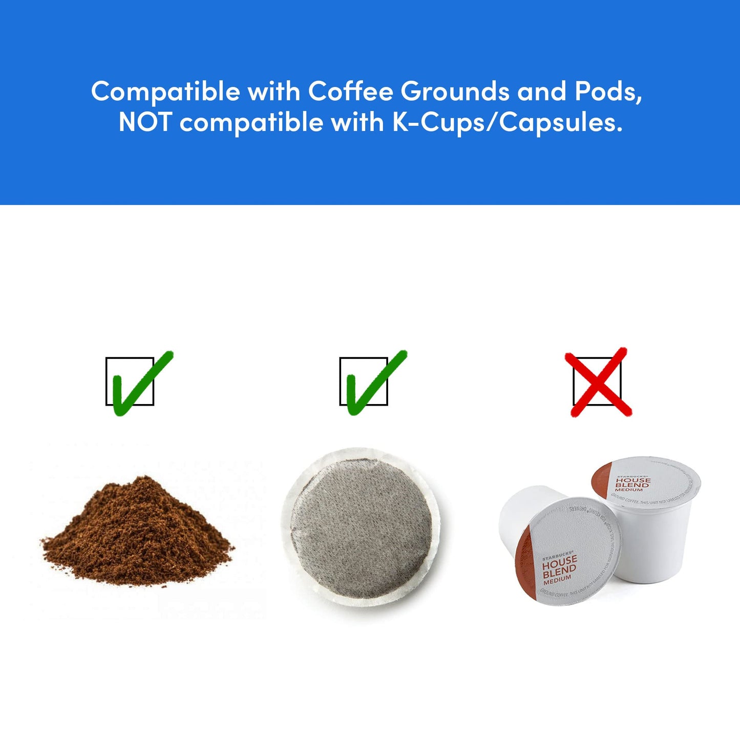 Elite Gourmet EHC111A Maxi-Matic Personal 14oz Single-Serve Compact Coffee Maker Brewer, Includes Stainless Steel Interior Thermal Travel Mug, Compatible with Coffee Grounds, ReCaable Filter, Black