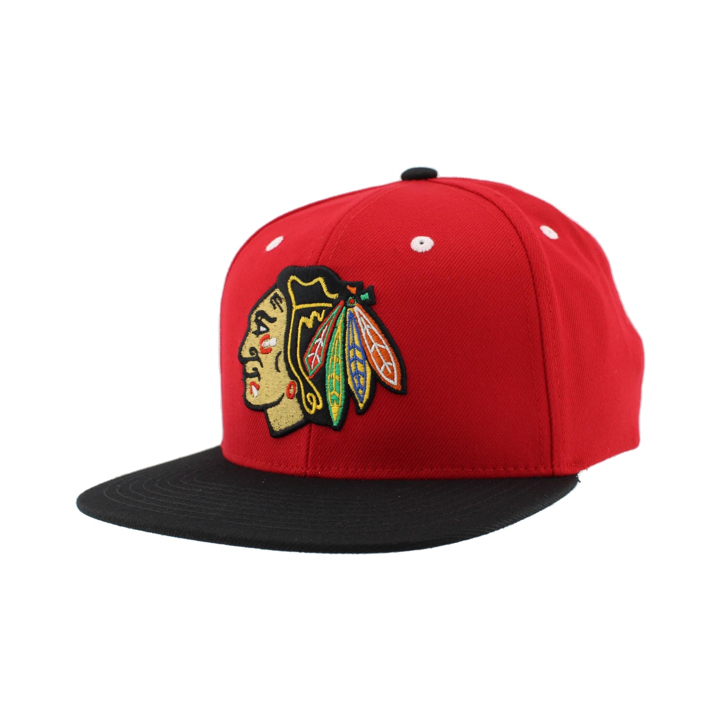 ZHATS Standard NHL Officially Licensed Adjustable Snapback Hat Flat Bill Z11 Icon Two Color