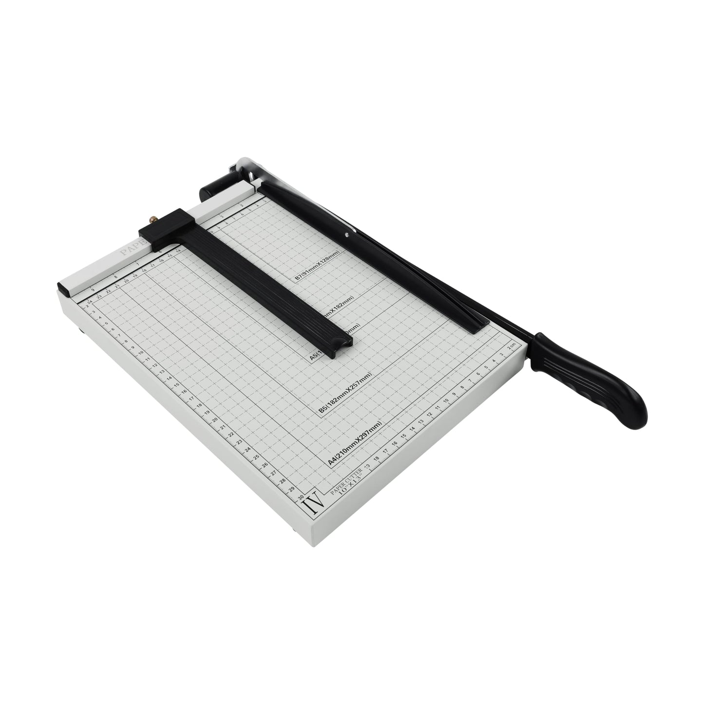 TEXALAN Precision Paper Cutter for A4/B5/A5/B6/B7, 10x13 inches, 70GSM Capacity, Metal Base