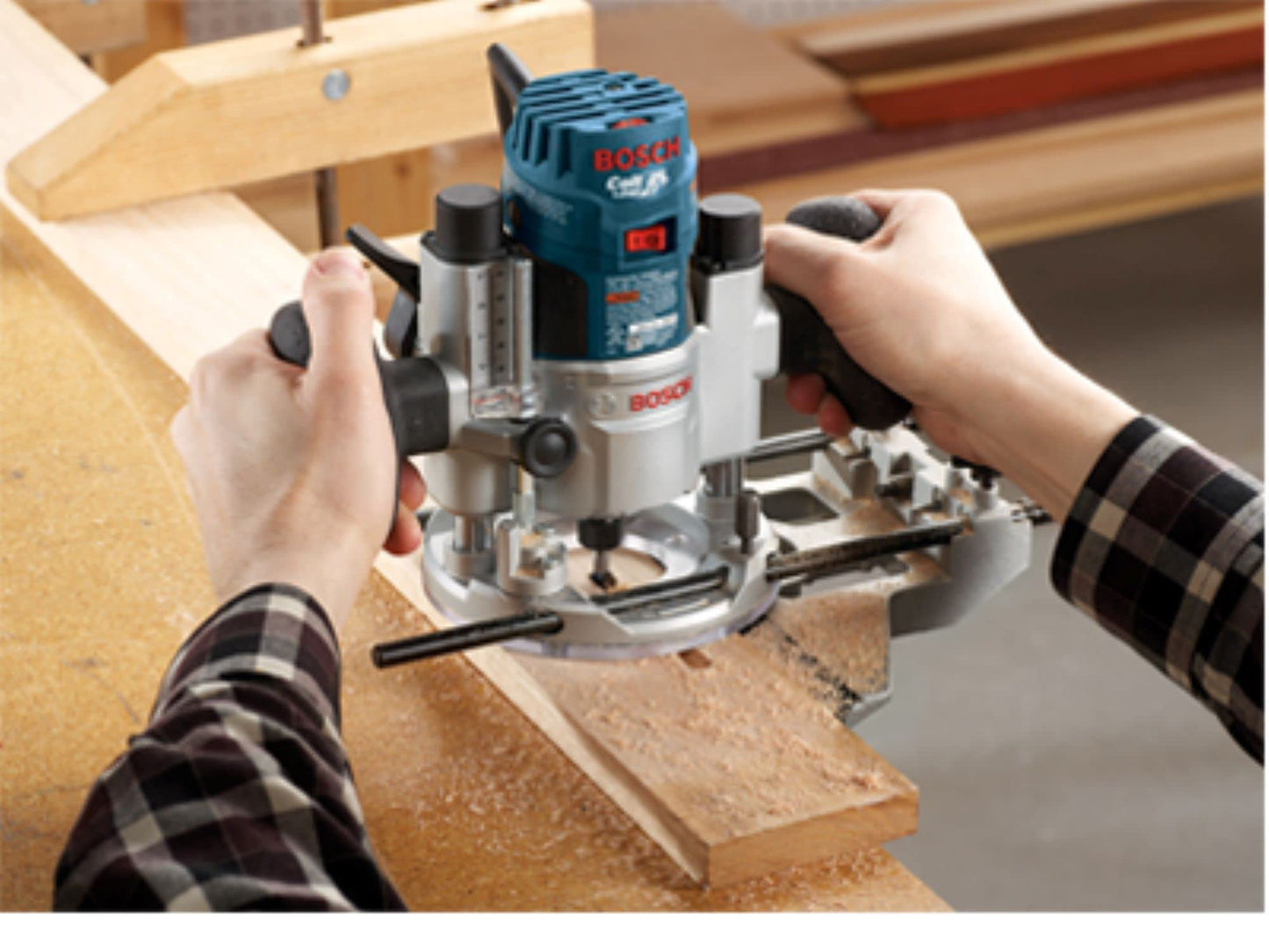 BOSCH 6 pc. Carbide-Tipped Trim and Edging Router Bit Set