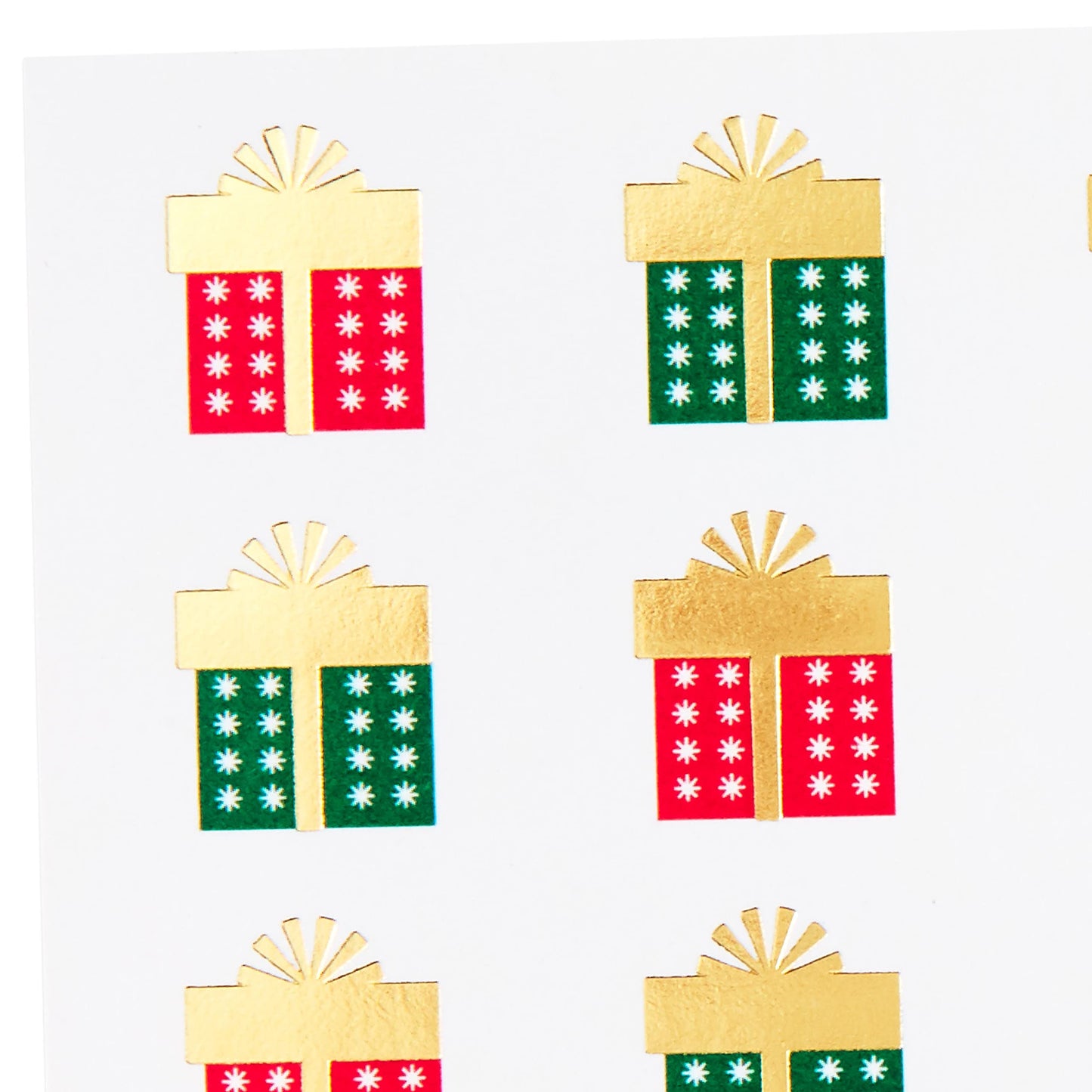 Hallmark Blank Cards, Boxed Christmas Cards Assortment (Christmas Lights & Presents, 24 Cards and Envelopes)