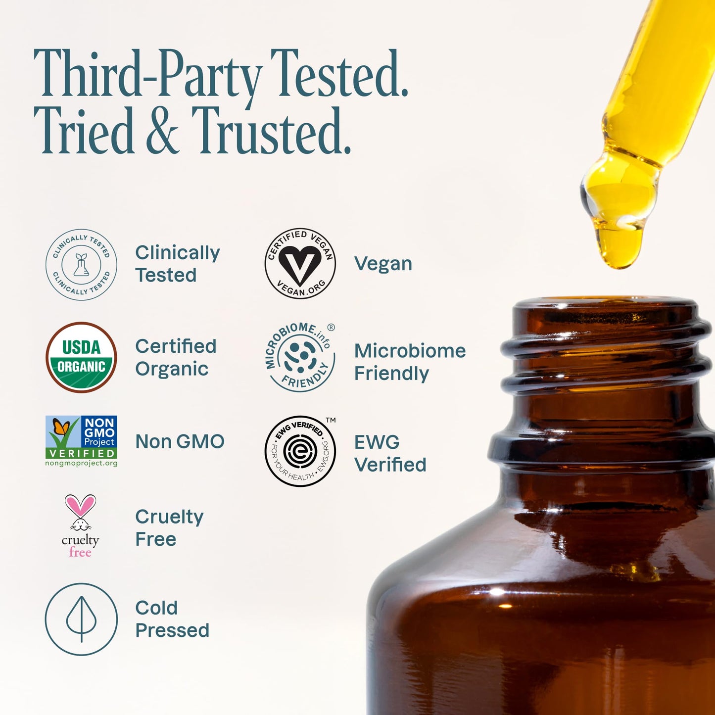 Cliganic Organic Jojoba Oil 946ml, 100% Pure | Bulk, Natural Cold Pressed Unrefined Hexane Free Oil for Hair & Face