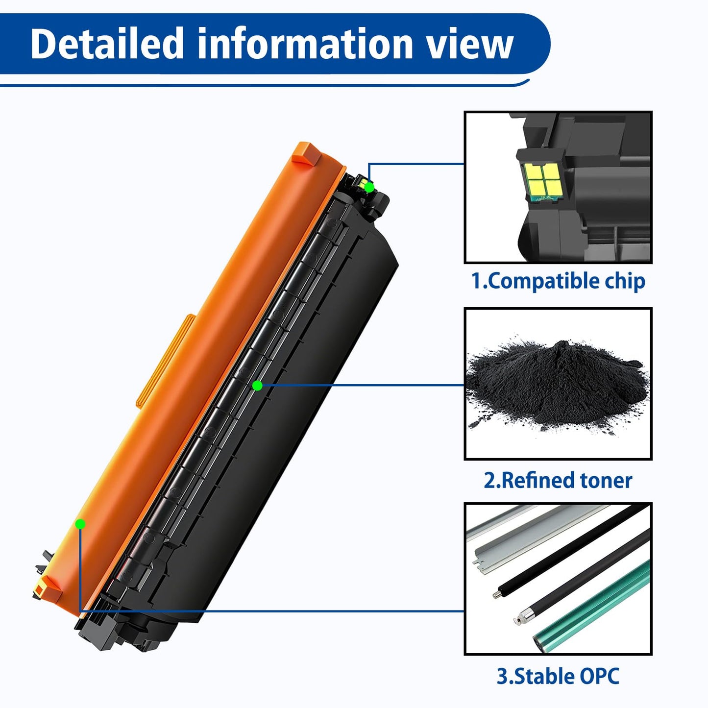 134X W134X Black Toner Cartridge [with CHIP] Replacement for 134X W1340X 134A W1340A Compatible for M207dw M209 M209d M209dw MFP M234 M234dw M234sdw M234sdn M235sdw Printers W1340X (Black x 2)