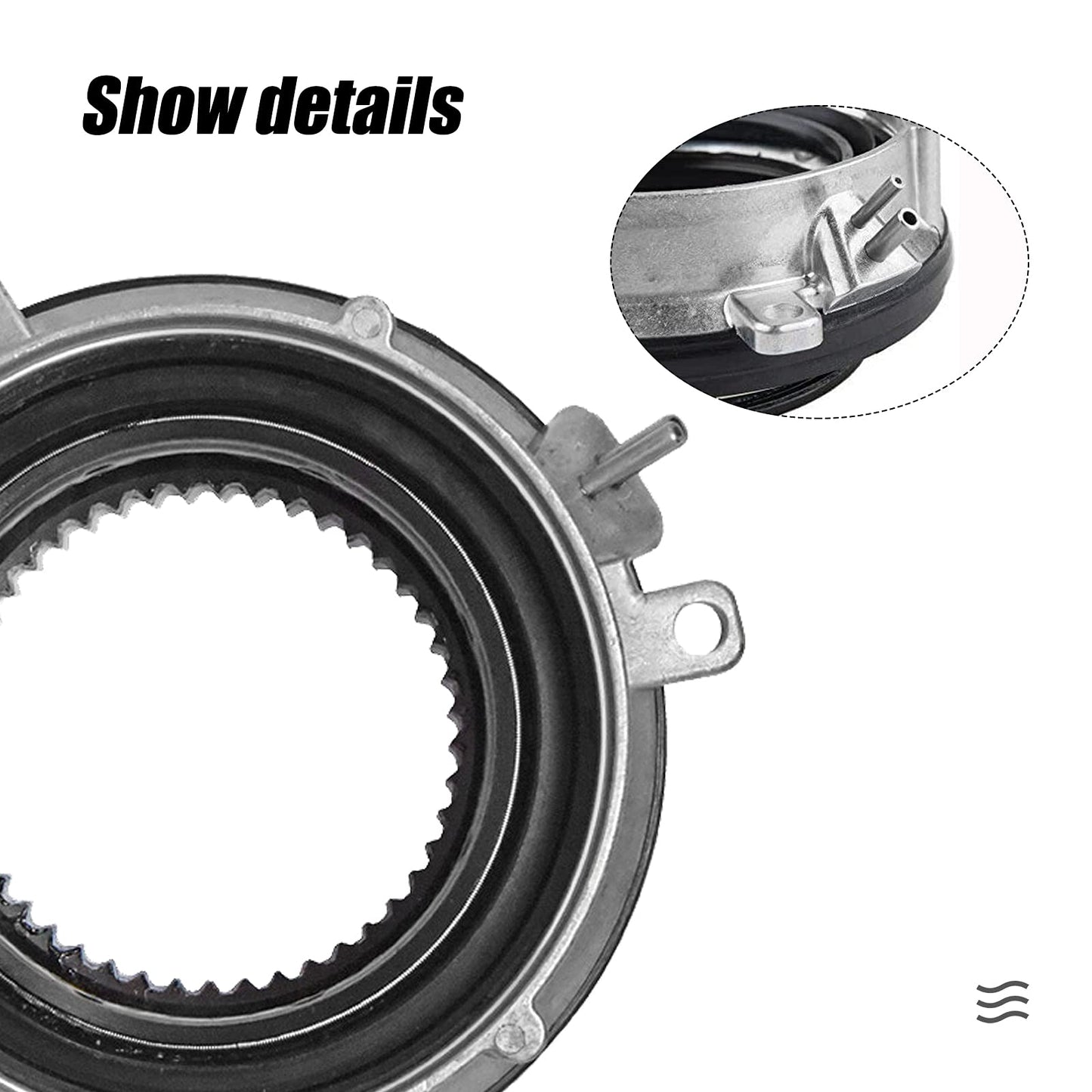 Vkinman 4-Wheel Drive 4x4 4WD Auto Locking Hub Axle Actuator Front Left/Right Part# 7L1Z3C247A 7L1Z-3C247-A for Ford F150 2004-2015, Ford Expedition 2003-2015, Lincoln Navigator 2003-2015
