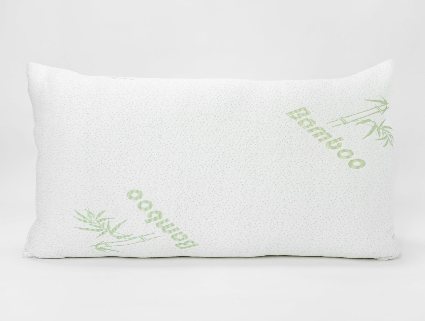 Bamboo Sleeping Bed King Size Pillow 2 Pack Made in Canada for Side, Back & Stomach Sleepers | Bamboo Premium Hotel Quality Cover Cooling Microgel Filling Supportive Pillow - 20"X36"