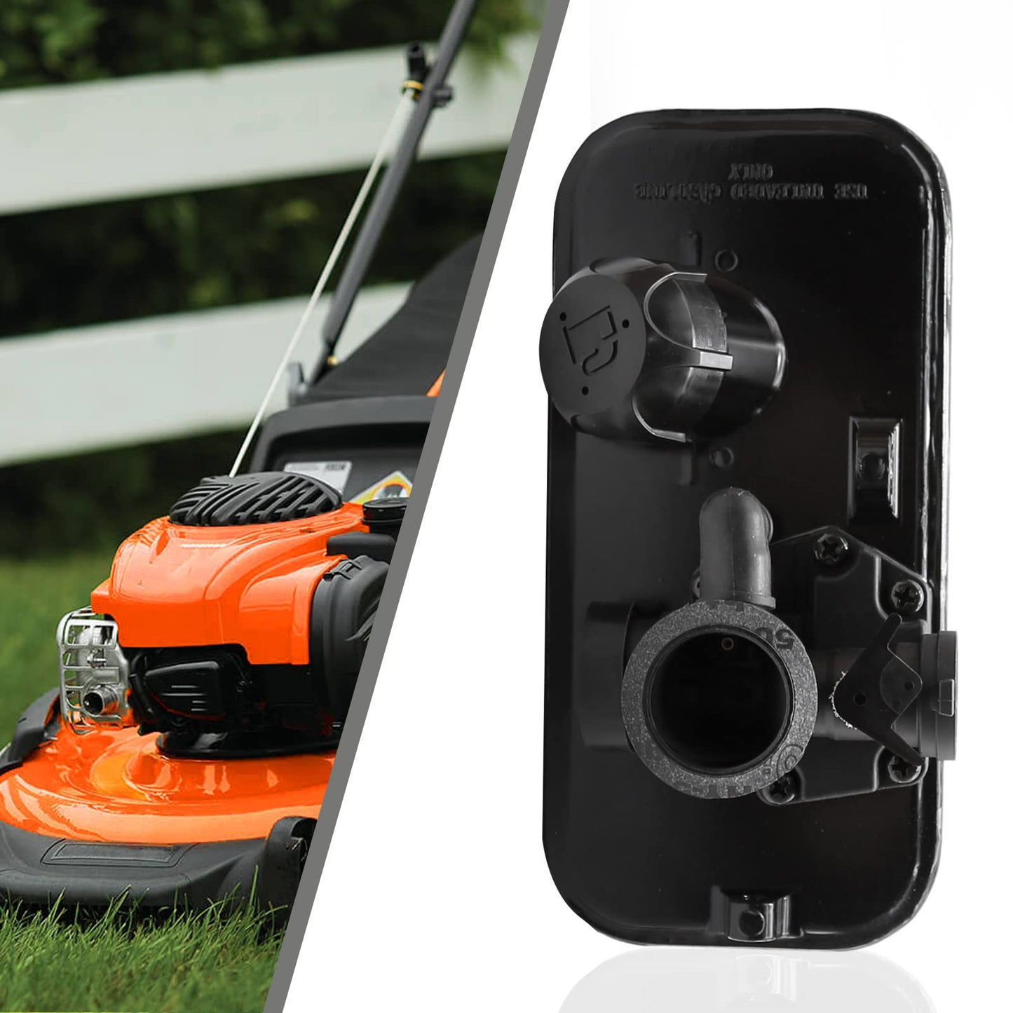 Aynaxcol 494406 Fuel Tank with 795477 Carburetor Replacement for BS, Replaces 498809 498809A 498811 494407 494775 497619 699660 794147 794161 795469