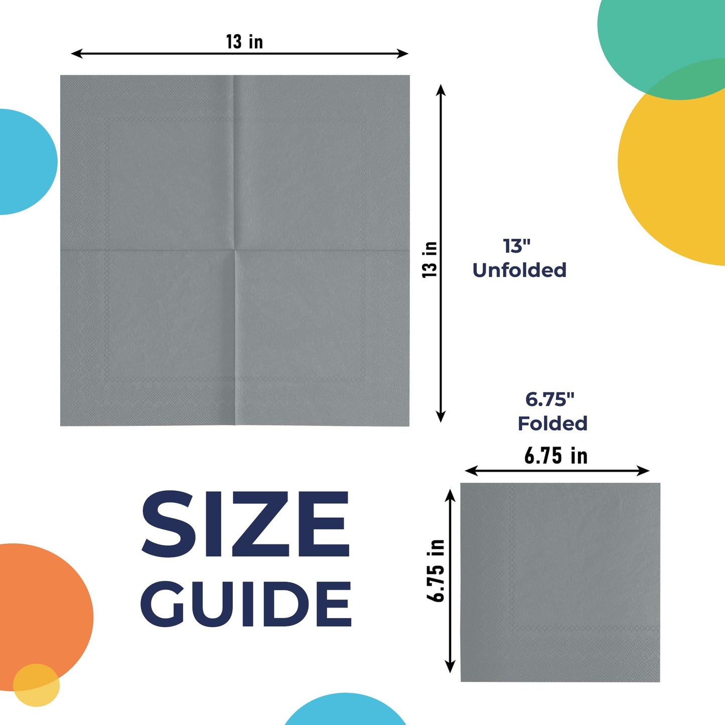 300 Pack Silver Napkins Disposable, 2 Ply Party Napkins, Silver Disposable Napkins, Fun Napkins Everyday – Great As Cocktail Napkins Or Beverage Napkins Paper Exquisite