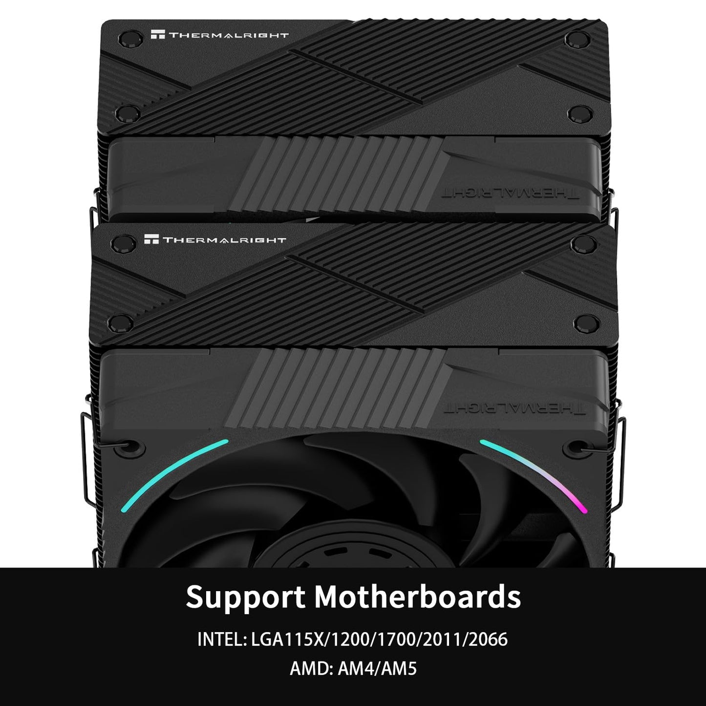 Thermalright Phantom Spirit 120 EVO CPU Cooler,7×6mm Heat Pipes CPU Air Cooler,Dual PWM Fan Computer Cooling,2150RPM Speed,for AMD AM4 AM5/Intel 1700/1150/1151/1200/17XX/2011